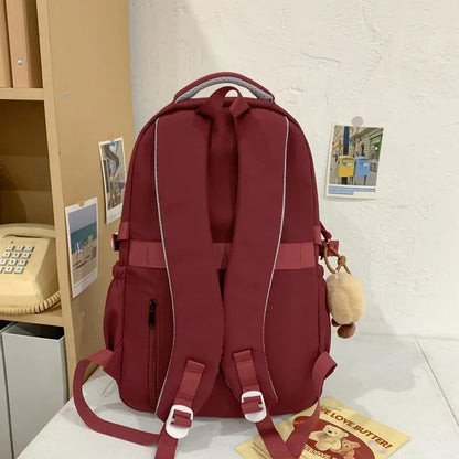 eybag Campus Waterproof Backpack Made of Nylon Material, Fashionable Backpack, High School Shoulder Bag