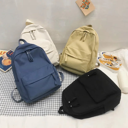 eybag New Women Backpack Fashion Nylon Shoulder Bag School Bagpack For Teenage Girls Travel Bag Female Leisure Backpacks