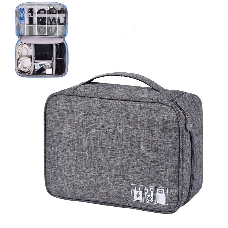 eybag Portable Travel Cable Bag High capacity Digital USB Gadget Organizer Charger Wires Cosmetic Storage Bag Pouch Case Accessories