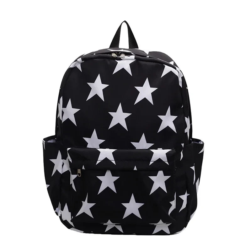 eybag Large Capacity Stars Backpacks American Style School Bags Strong And Stain-resistant Leisure And Travel Bags Child's Book Bags