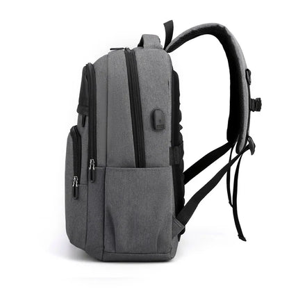 eybag Men Backpack 15.6 inch Laptop Backpack Waterproof USB Charging School Bags Large Capacity Business Travel Bag