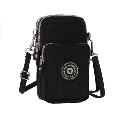 eybag Women's Mini Shoulder Bag Oxford Waterproof Handbag Wrist Pouch Wallet Sports Cell Mobile Phone Bag Crossbody Bags for Girls