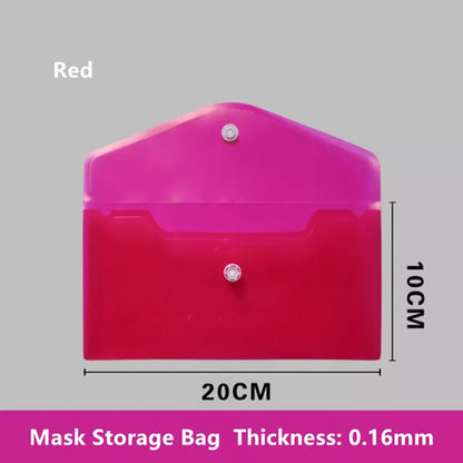 eybag Face Mask Storage Case Anti Dust Portable Mask Storage Bag Holder Masks Keeper Organizer Mask Storage Box for Kids Adults