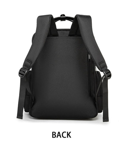 eybag Men School Backpack Black Oxford Bagpack Women USB Charge  Rucksack Casual Lady Travel Backpacks Korean Back Pack Mochila