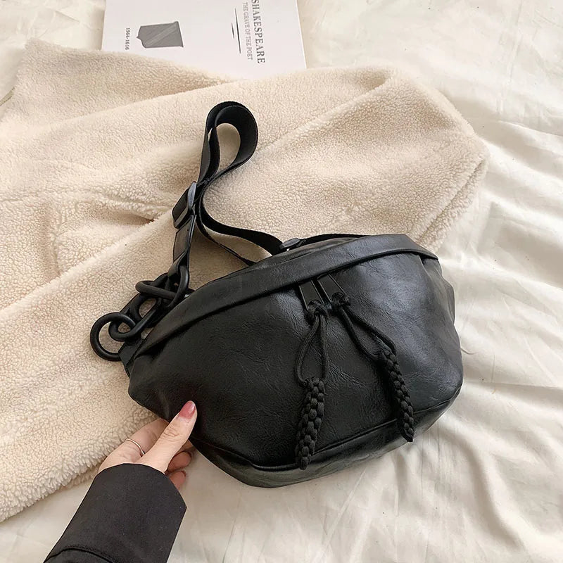 eybag Fashion Waist Bag Female Handbag Lady Fanny Pack And High quality Leather Belt Bags Luxury Designer Shoulder Crossbody Chest Bag