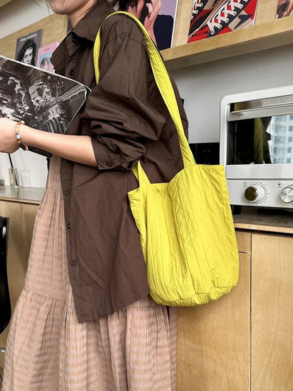 eybag Casual Fashion Bag for Women Shopper Handbags Environmental Storage Reusable Shoulder Tote Bag school bags girl