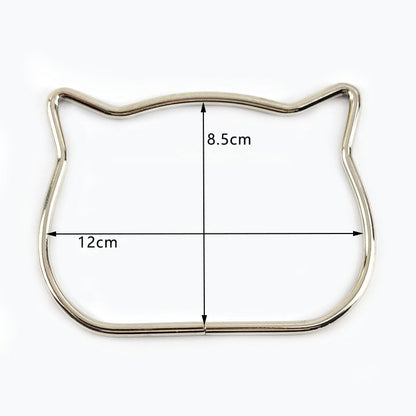 eybag 1Pc Round D-shaped Wooden Bag Handle Metal Ring Handbag Handles Replacement DIY Purse Luggage Handcrafted Accessories bag making