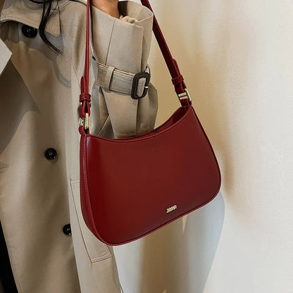 eybag Red Underarm Shoulder Bags for Women New Texture Leather Crossbody Bag Luxury Designer Wedding Bride Handbags Sling Bag