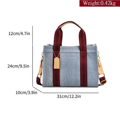 eybag Women's Bag Female Canvas Handbag Casual Purse Brand Designer Crossbody Messenger Bags Large Ladies Shoulder Bag Shopper