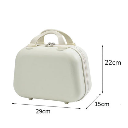 eybag Cute Makeup Case Ultralight Hard Holder Portable Storage Box Gift Bag Contrast Color Handheld Luggage Gift Small Package Purse