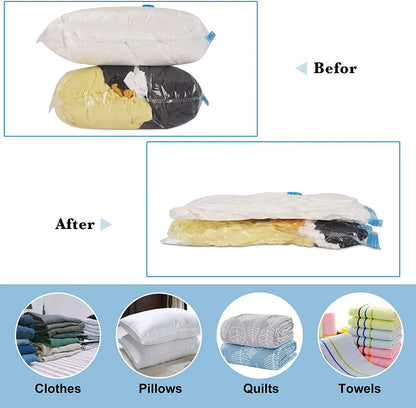 eybag Vacuum Storage Bags Wardrobe Organizer Vacuum Seal Bag Space Saving Bags for Clothes Pillow Bedding Blanket Packaging Storager