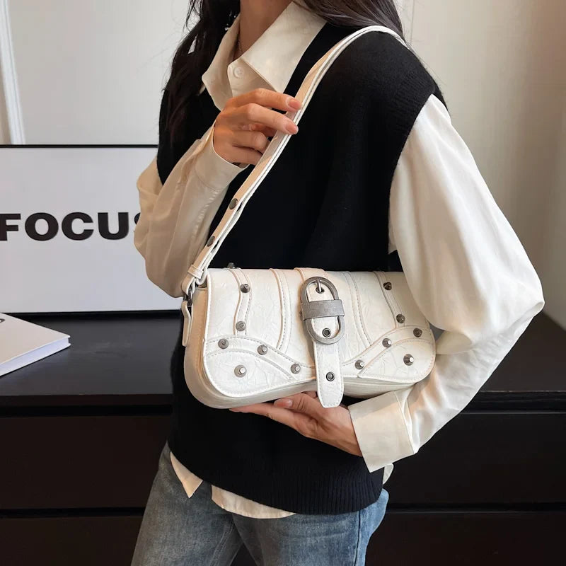 eybag Designer Underarm Shoulder Crossbody Bags for Women Handbags and Purses New Fashion Saddle Ladies Messenger Bags