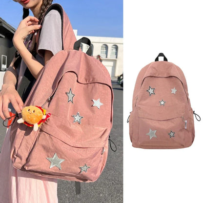 eybag Fashion Nylon Women Backpack Laptop Backpack Student Rucksack Female Travel Book Bag Schoolbag for Teenage Girl Boys