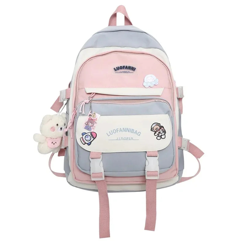 eybag Student Backpack Handbags Set Schoolbag Kawaii High School Students Middle School Elementary Cute Backpacks