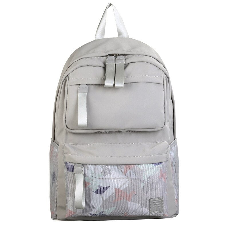 eybag Schoolbag Female Korean Version New Multi-purpose Backpack School Students Leisure Travel Backpack Customization