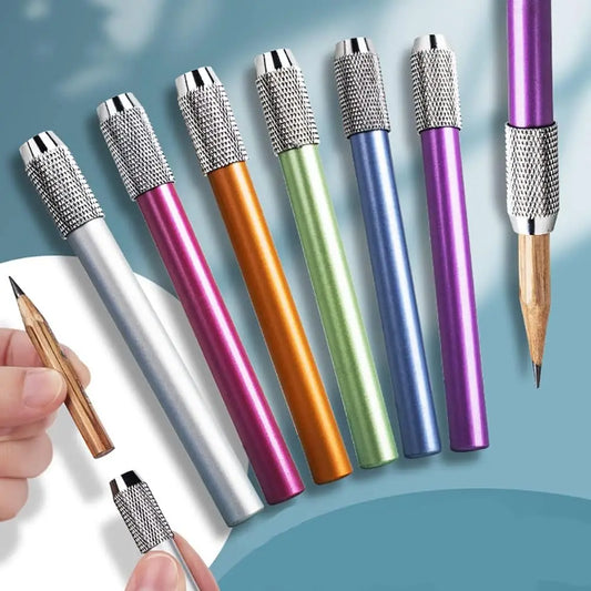 eybag Simple Adjustable Single Head Pencil Extender Holder Sketch Painting Art Write Tools School Office Supplies Student Stationery