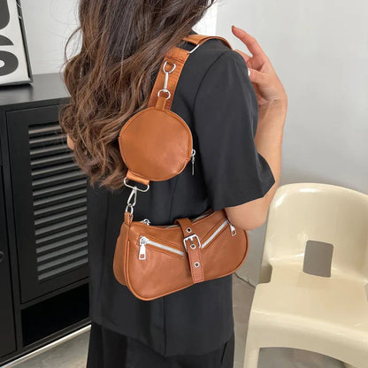 eybag Brand Luxury Designer Crossbody Bags For Women New in Leather Shoulder Bag Fashion Purses Handbags Female Small Bags Pouch