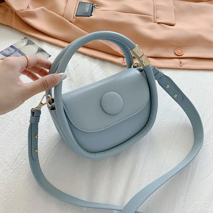 eybag Luxury Designer Handbag Women Bags Fashion Candy Color Shoulder Bag Lady PU Leather Crossbody Bags Branded Clutch Purses