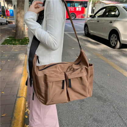 eybag New Women Fashion Tote Leisure Designer Brands Nylon Shoulder Bags Students Casual Crossbody Bags With Big Pockets For Shopping