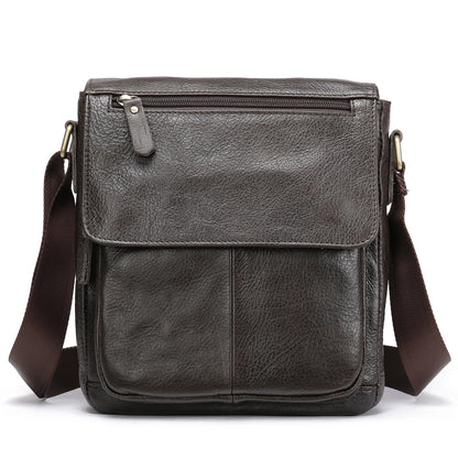 eybag Fashion New Genuine Leather Men Handbags Men's Leather Shoulder Bag Casual Office Messenger Bags Fashion Crossbody Bag