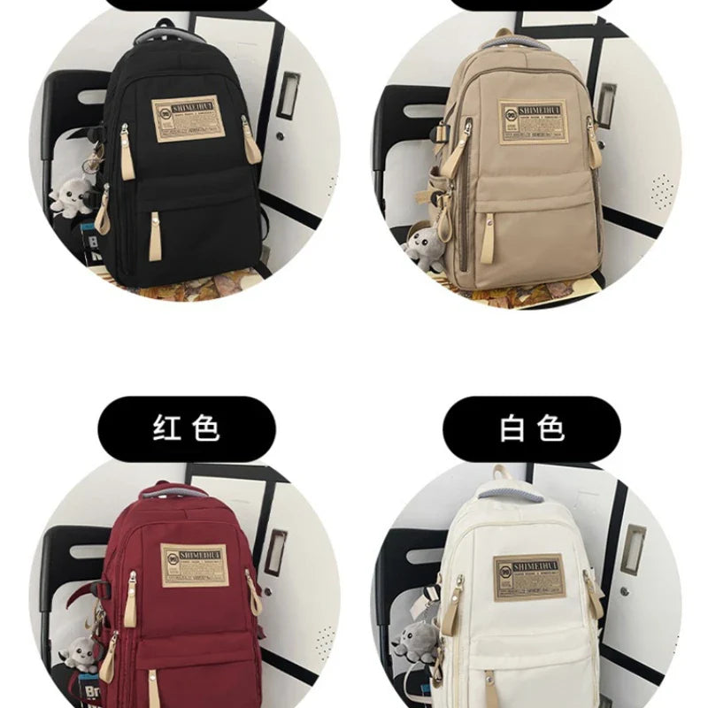 eybag new large capacity backpack male and female students the same leisure travel computer backpack