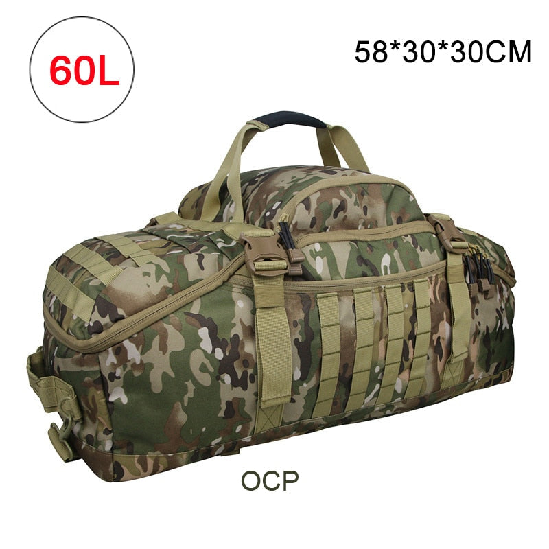 eybag 40L 60L 80L Men Army Sport Gym Bag Military Tactical Waterproof Backpack Molle Camping Backpacks Sports Travel Bags