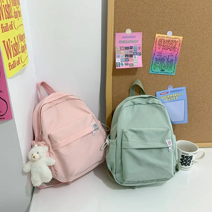 eybag Japanese Kawaii Backpack Women Small School Bags For Teenage Girls Candy Color Backpacks New Summer Fashion Student Bags Mochila