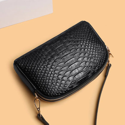 Lkblock New Genuine leather Women  shoulder bag for women's bag handbag Vintage Women's Bag Large Top Layer cowhide Shoulder bag