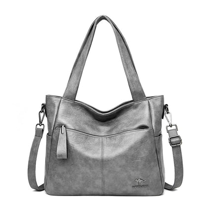 Lkblock Genuine Brand Women Tote Bag High Quality Leather Bags for Women 2021 Ladies Large Top-handle Shoulder Crossbody Sling Bag Sac