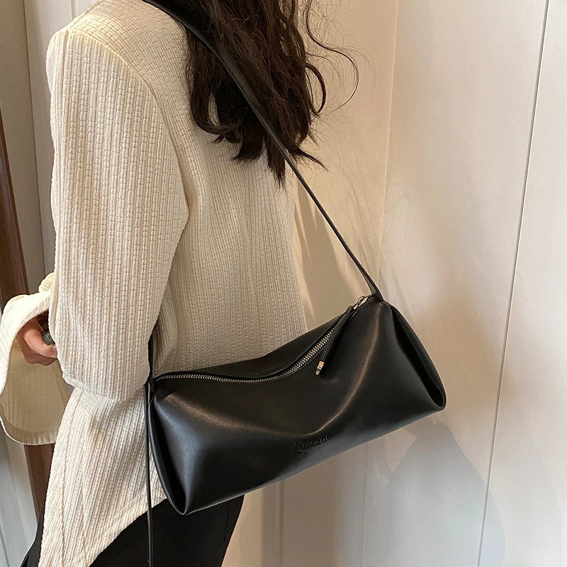 eybag Lady Classic Baguette Bags Fashion Luxury Designer Underarm Shoulder Bags for Women Casual Crossbody Bags PU Leather Clutches