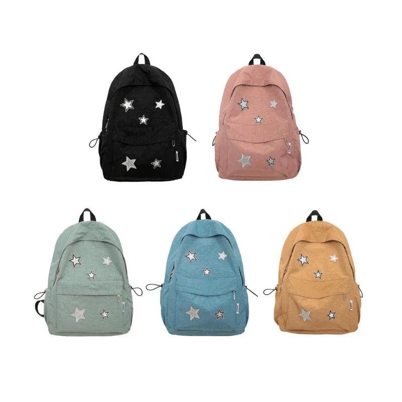 eybag Fashion Nylon Women Backpack Laptop Backpack Student Rucksack Female Travel Book Bag Schoolbag for Teenage Girl Boys