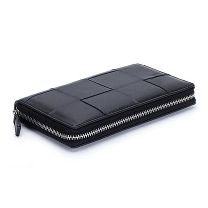 eybag 2024 New Fashion Genuine Leather Women Long Wallets Real Leather Female Luxury Brand Design Clutch Girl Lady Gift Cash Purse