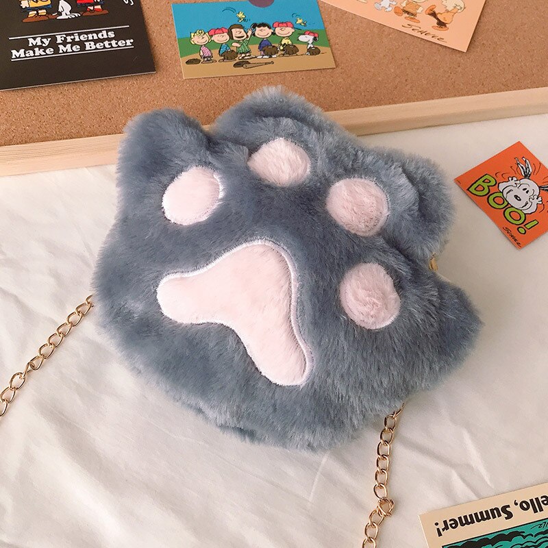 eybag Japanese Style Kawaii Bag Women Cartoon Plush Shoulder Bag for Women New Crossbody Bag Small Phone&Purse Bag Bolsa Feminina