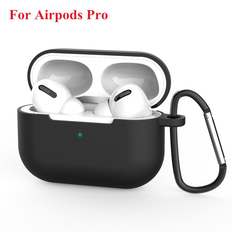 eybag 2022 New Silicone Cover Case For Apple Airpods Pro 3 Sticker Skin Bluetooth Earphone Cases Air Pods Pro Protective Accessories