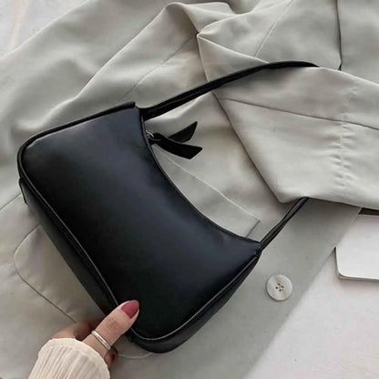 eybag Bag Women Retro Handbag PU Leather Shoulder Totes Underarm Vintage Top Handle Bag Female Small Subaxillary Bags Clutch