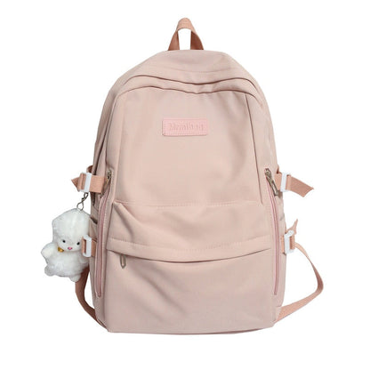 eybag Casual Waterproof Nylon Women Bags School Backpack for Teenagers Girls Travel  Backbag Mochilas Female Small Bookbag Kawaii Bag