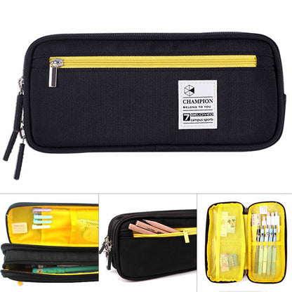 eybag 24 Color Solid simplicity Large capacity pencil bag Cute student High capacity pencil case kawaii Storage bag School supplies