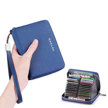 eybag Women's Long Zipper Wallet Genuine Leather Wallets for Women RFID Blocking Clutch Bag Credit Card Holder Bag Purses Wallet Men