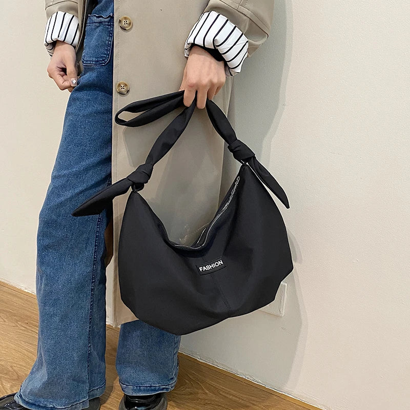 eybag Designer Women's Messenger Bag Fashion Ladies Nylon Hobos Large Capacity Shoulder Bags Vintage Female Girls Purse Cloth Handbags