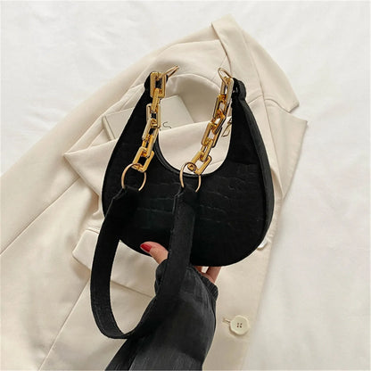 eybag Women Underarm Bag Retro Felt Fashion Shoulder Bag Autumn Casual Purse Light Weigh Casual Phone Bag 2024