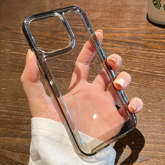 eybag High Quality Acrylic Transparent Phone Case for Iphone 15 14 13 12 11 Pro XS Max 14 15 7 8 6 6s Plus SE Shockproof Cover