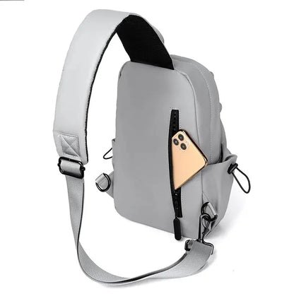 eybag New Chest Bag Men's Diagonal Cross Bag Casual Fashion Shoulder Bag Multifunctional Backpack