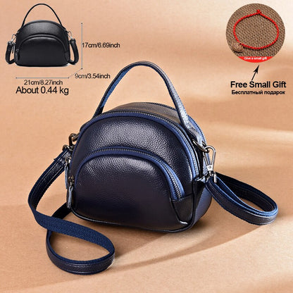 eybag Real Cowhide Shoulder Bags for Women New 2022 Crossbody Women Bags High Quality Luxury Small Women Handbag Genuine Leather Sac