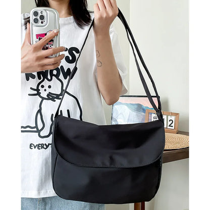 eybag Casual Messenger Bag Women Korean Fashion Crossbody Bags Collage Student Shoulder Bag Women School Bags Teenage Girls Bolso Sac