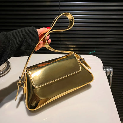 eybag Bags For Women Trend 2024 Luxury Designer Laser Women Bag Silver Chic Female Shoulder Bags Party Clutches Purses And Handbags