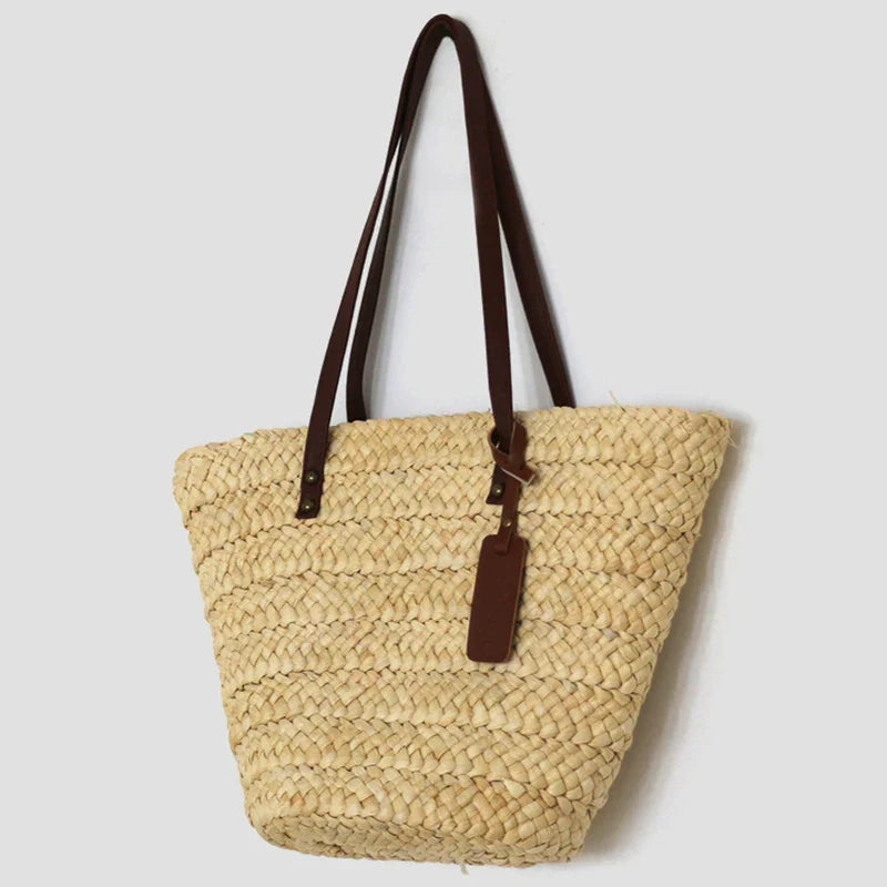 eybag Summer Beach Bag For Women New Tote Shoulder Woven Straw Large Shopping Party Braided Travel Simple Fashion Luxury Handbags