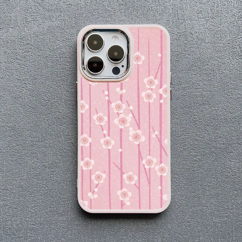 eybag Various Flowers Leaves Phone Case For iPhone 15 14 Pro Max 12 13 Pro Max 11 XR XS X 7 8 14 Plus Luxury Shockproof Soft Cover