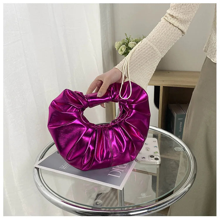 eybag Gold Sliver Fashion Evening Clutch Women Chain Sling Shell Bags Party Wedding Crossbody Bags For Women Small Cute Purse Clutches