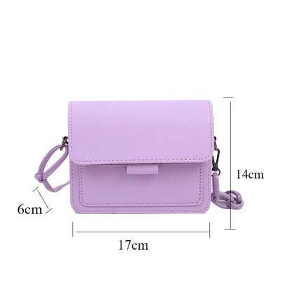 eybag Fashion Brand Women's Small Crossbody Bag Lightweight PU Leather Messenger Bag Flap Handbag Purse Summer Travel Bag For Female 20.69