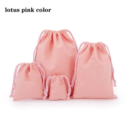 eybag Drawstring bag Cotton Storage organizer Tote Portable Handbags Grocery Shopping Shoulder bags Canvas foldable Travel Storage Bag